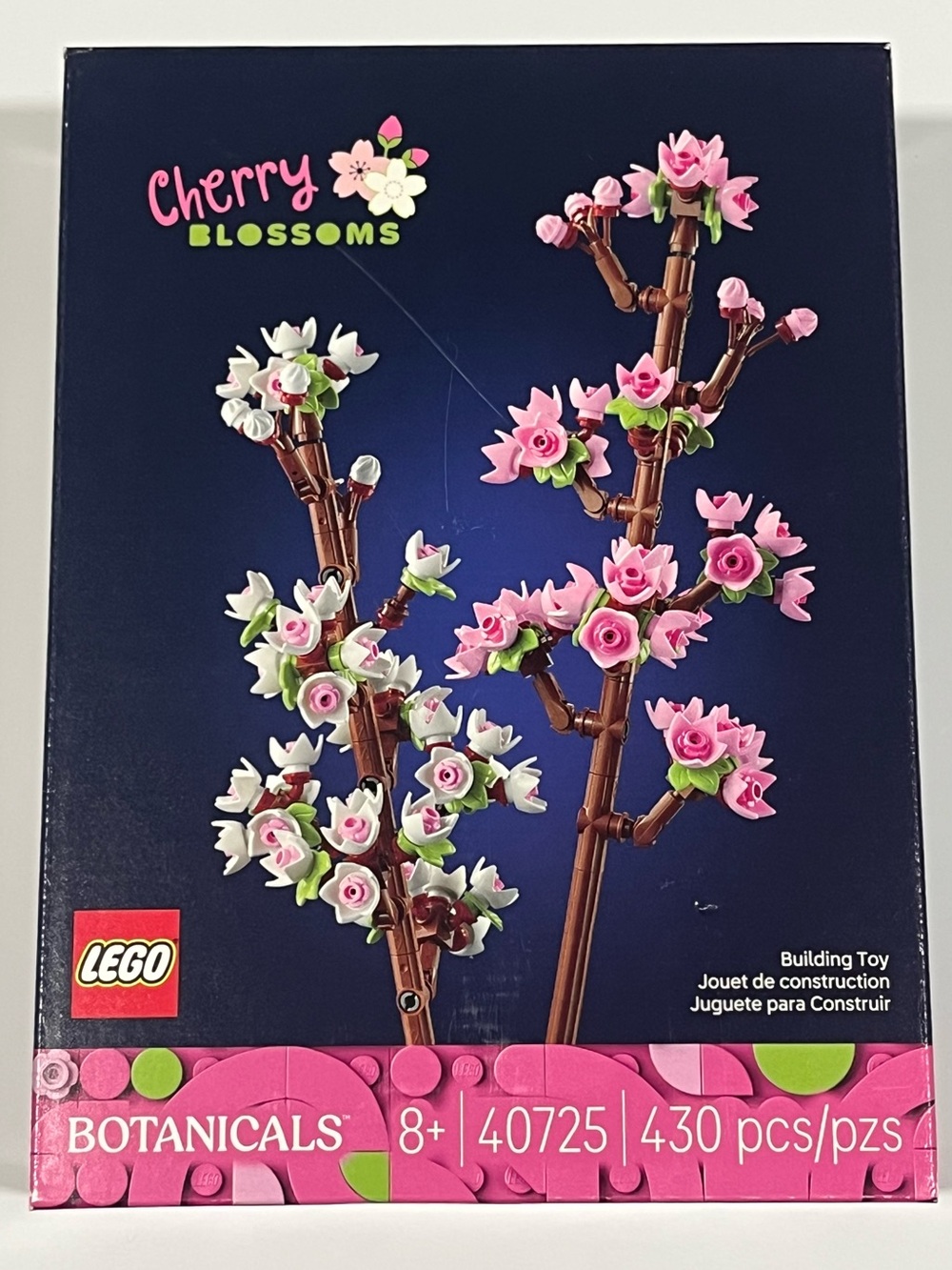 Lego Botanicals Cherry Blossom Building Toy for Kids, Girls & Boys, Ages 8+ - Picture 8 of 13